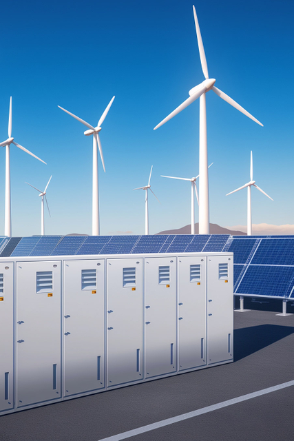 Solar/Wind Farm Collector Stations