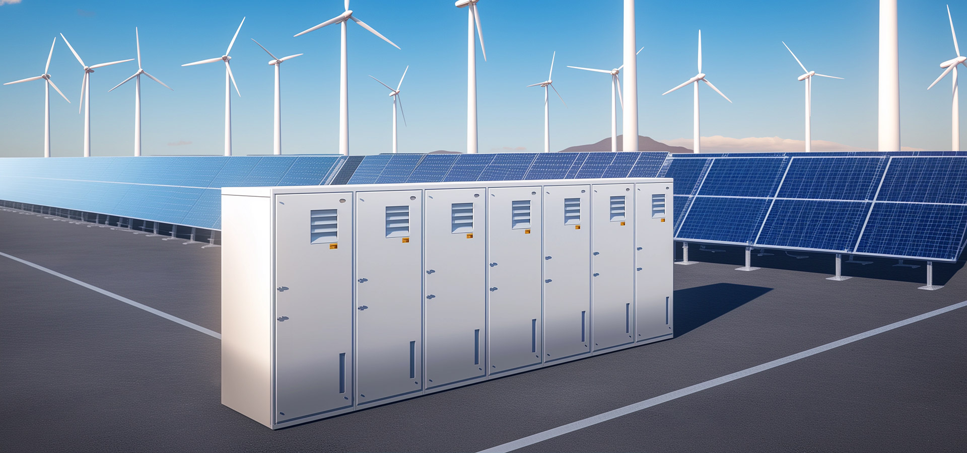 Solar/Wind Farm Collector Stations