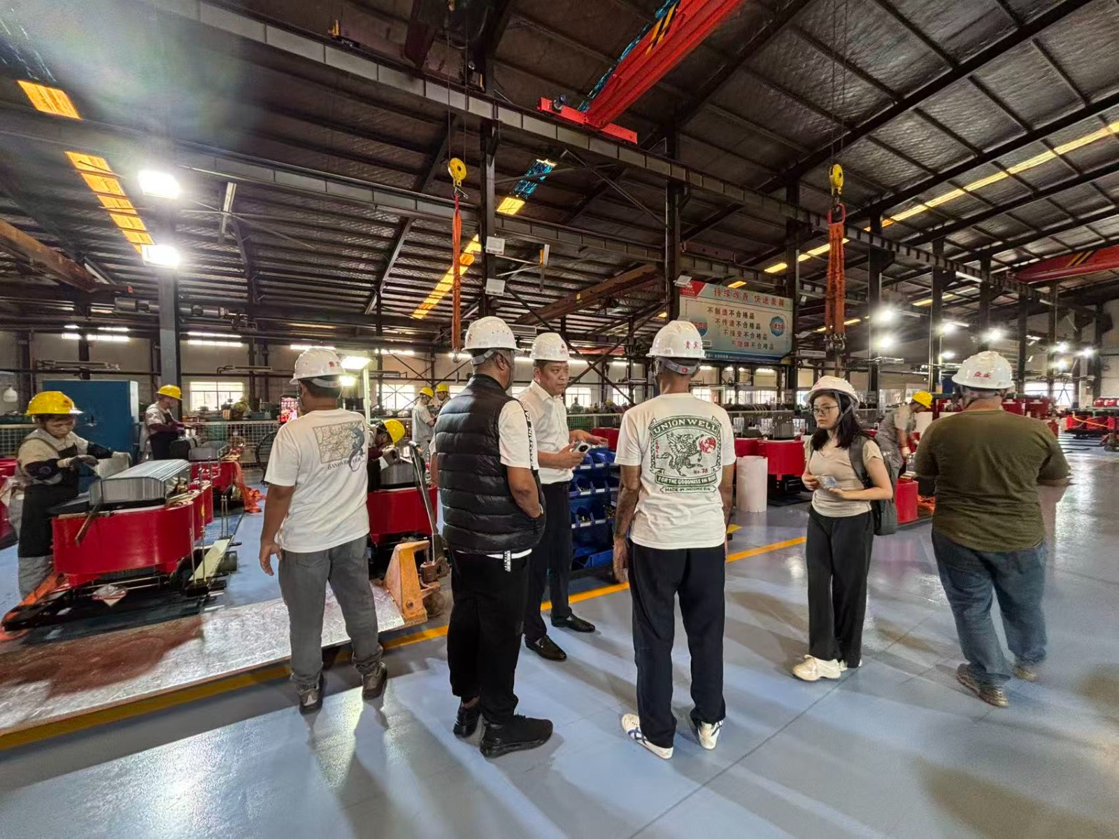 Indonesia Customers Visit Our Dry Type Transformer Factory